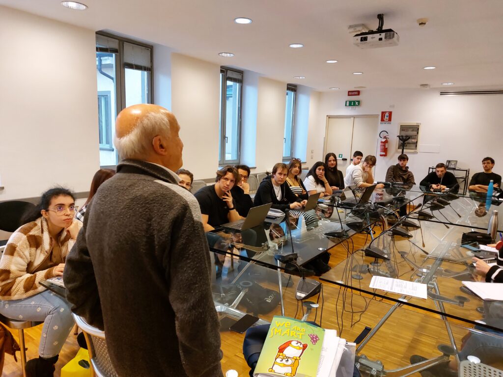 Giovanni Locatelli conclude i lavori della UniBg OnAir Academy 2023-24