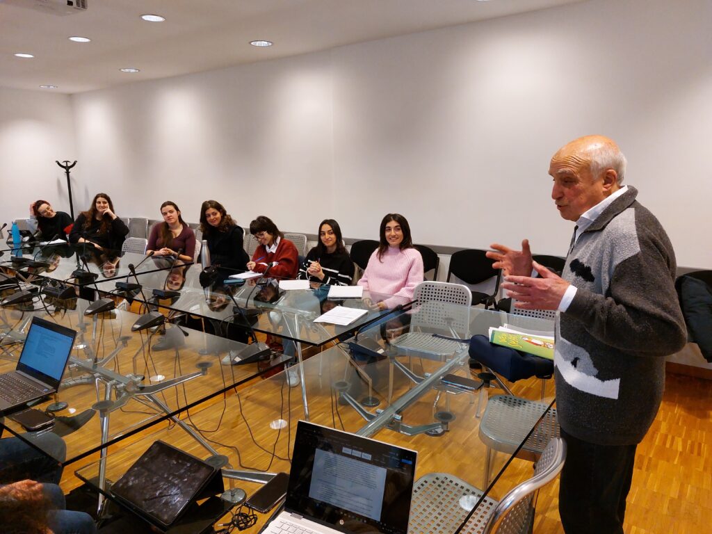 Giovanni Locatelli conclude i lavori della UniBg OnAir Academy 2023-24