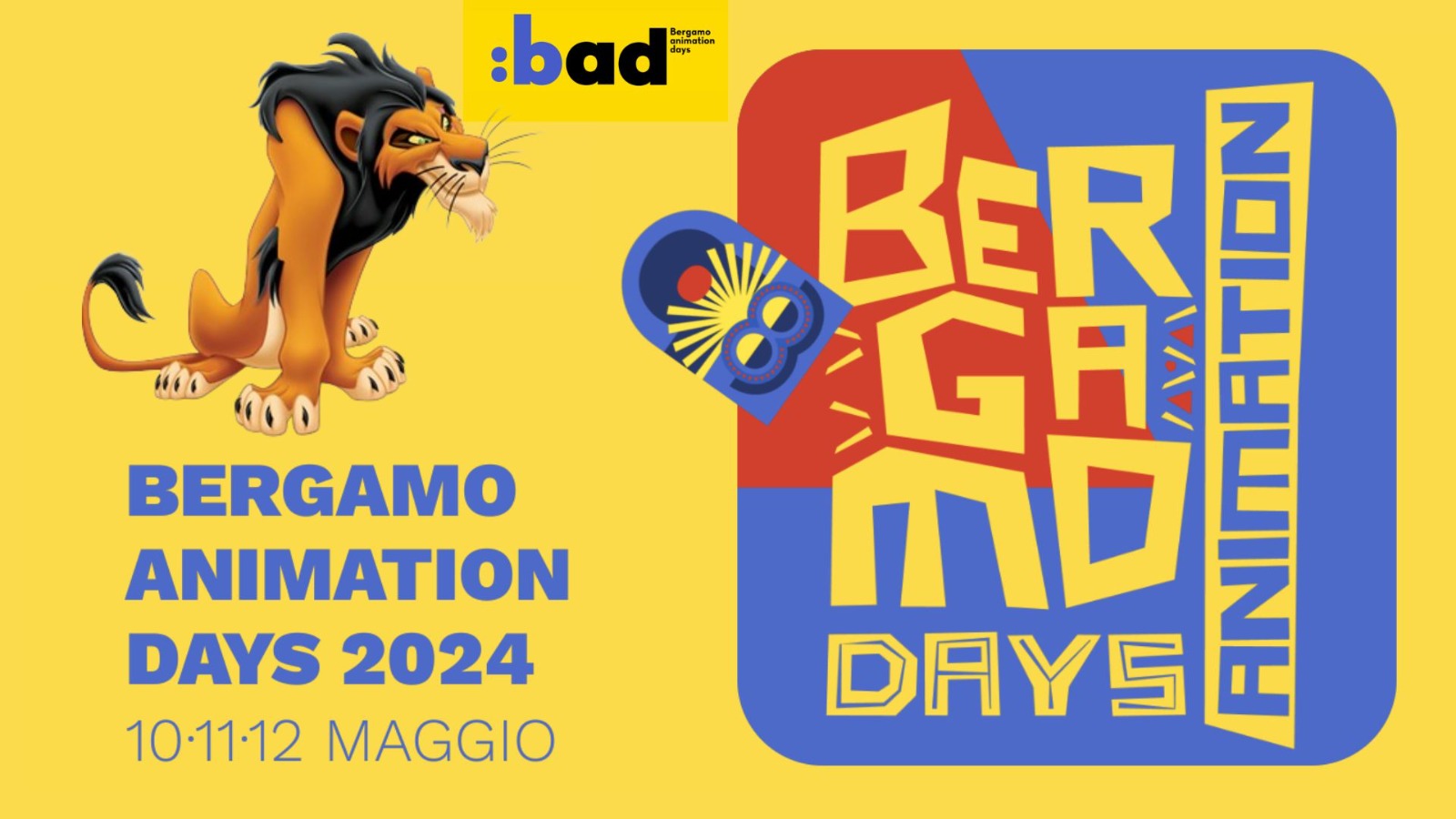 Bergamo Animation Days 2024: UniBg OnAir media partner